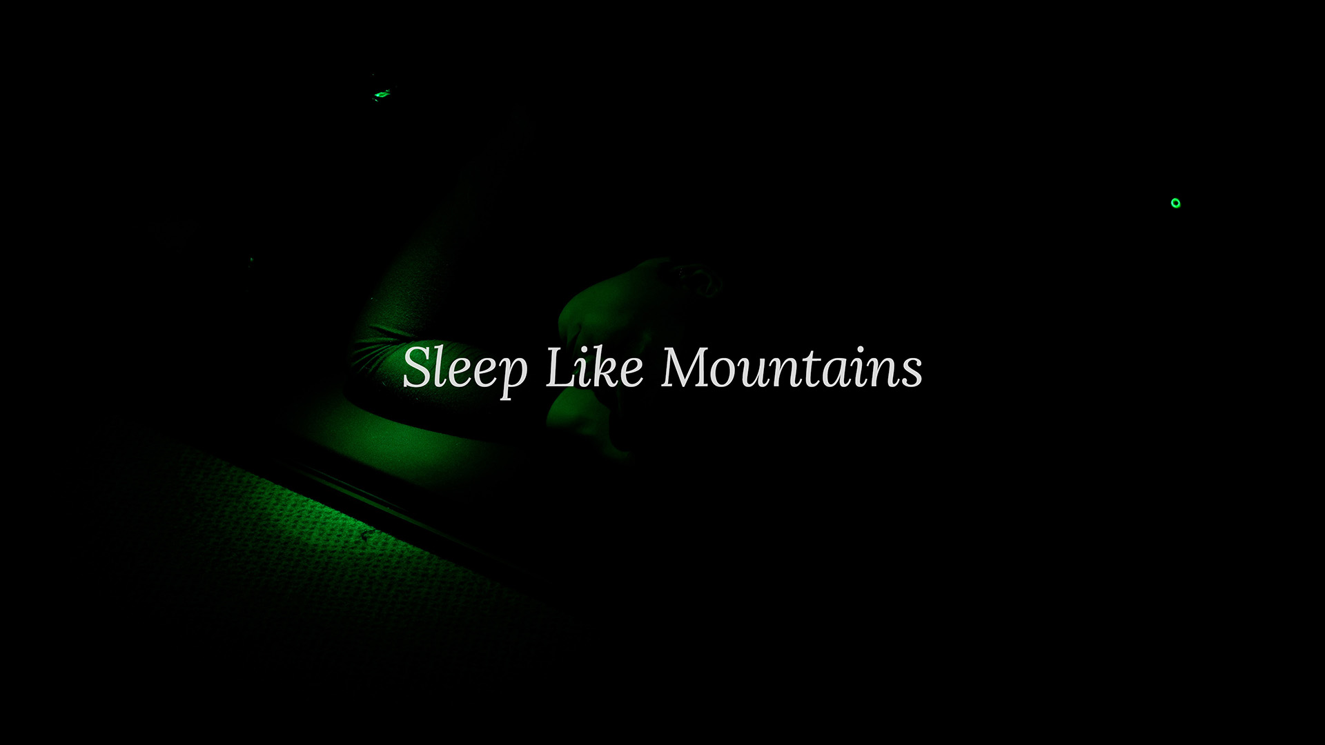 Sleep Like Mountains @ Lab.30 + some open sourcing :)